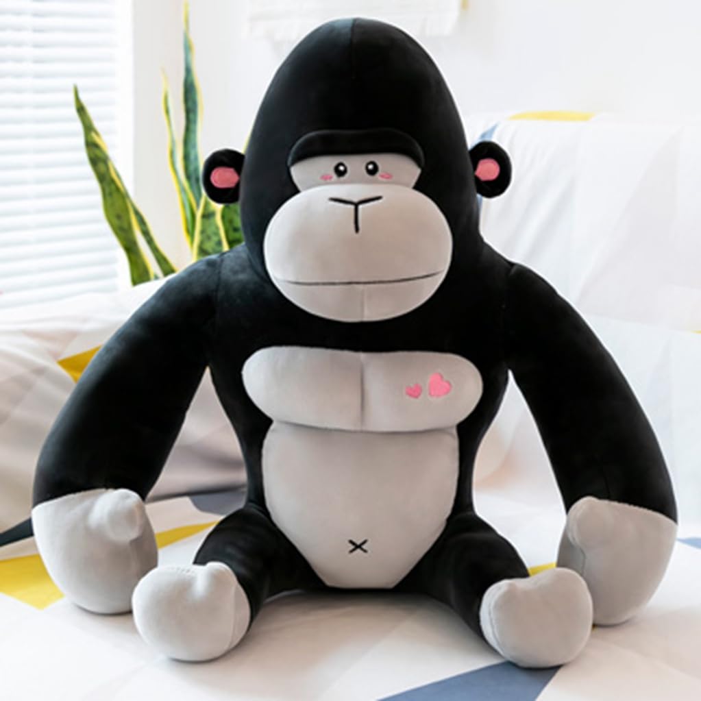 抱きゴリラ Amazon｜ぬいぐるみ 抱き枕 クリスマスプレゼント おもちゃ 動物